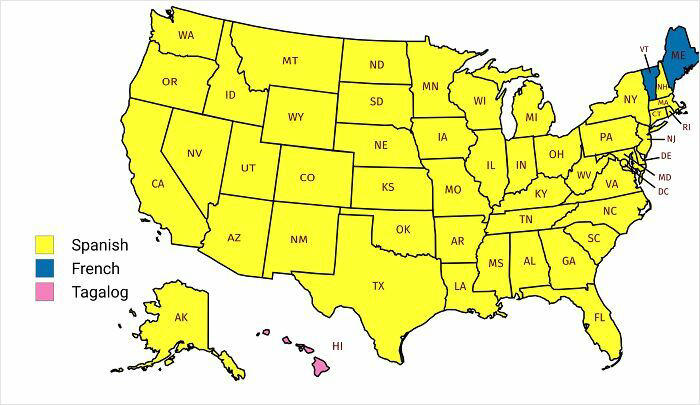 34 fun maps that provide interesting facts and statistical data