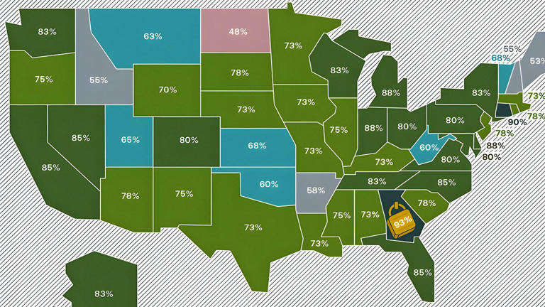 34 fun maps that provide interesting facts and statistical data