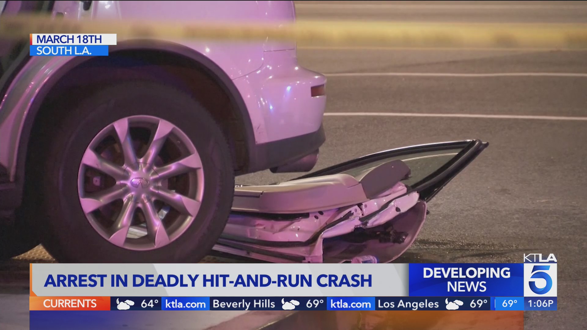 Arrests made in 2 separate Los Angeles fatal hit-and-runs; suspect ...