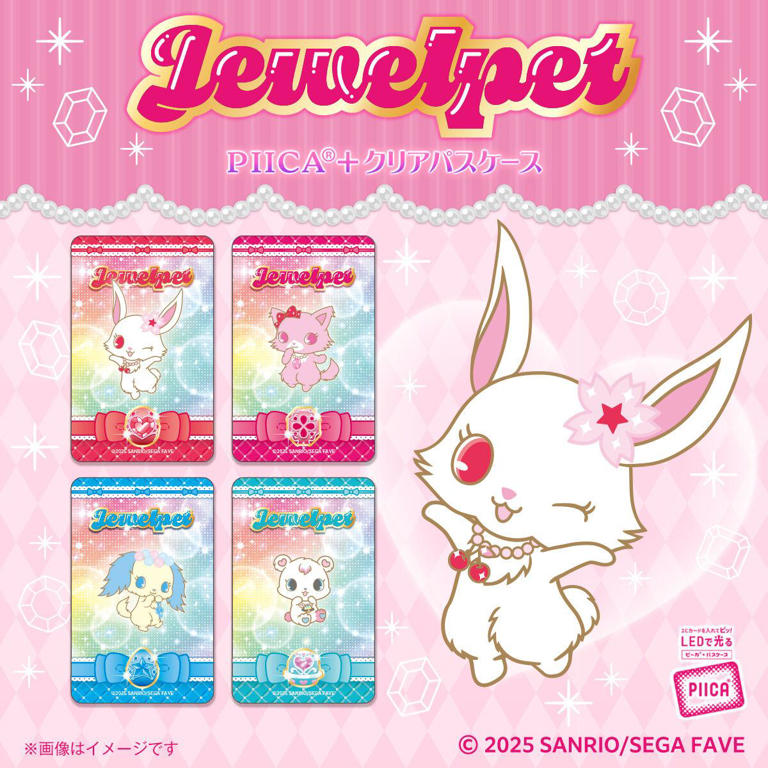 ジュエルペットてぃんくるicパスケース&iPhone6ケースセット計４種 ジュエルペットてぃんくるicパスケース&iPhone6ケースセット計4種