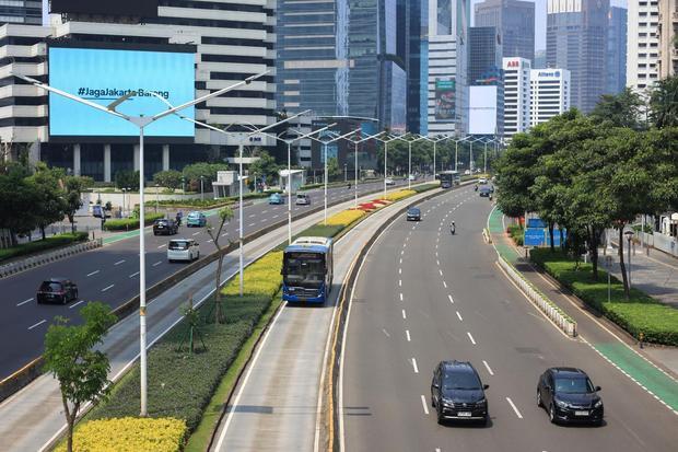 Jalan ditutup dan rekayasa lalu lintas Jakarta malam Tahun Baru