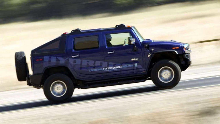 Hummer H2H: The hydrogen-powered concept from the early 2000s