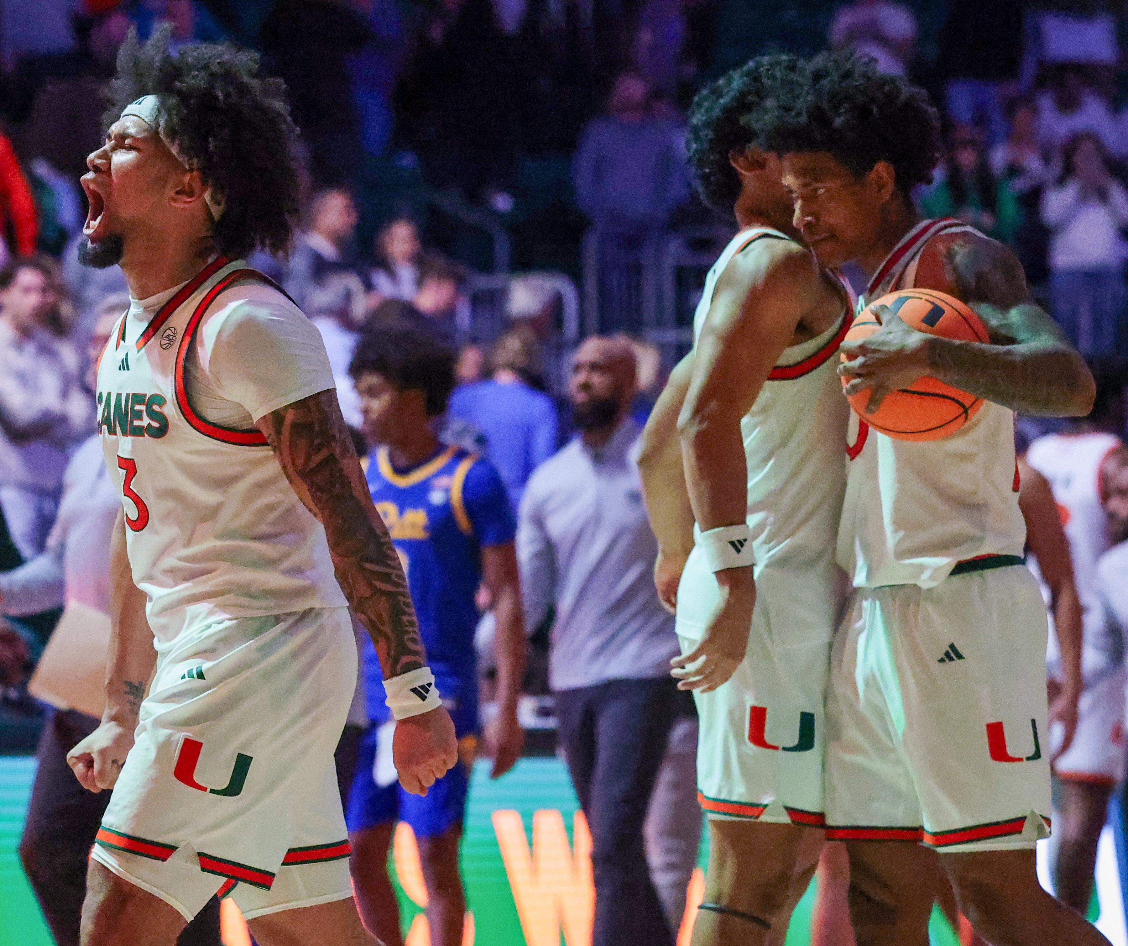 Reneau, Donaldson spark comeback as Hurricanes rally to beat Pitt in ...