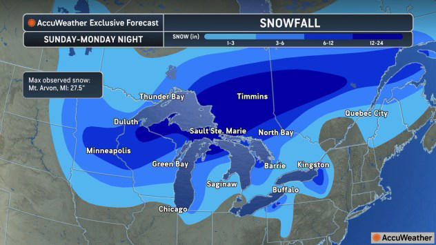 Bomb cyclone spawns blizzard, tornadoes, rare seiche from Midwest to ...