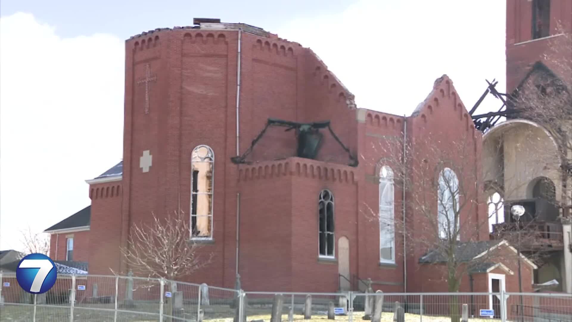 Demolition scheduled for historic church damaged by high winds months ...
