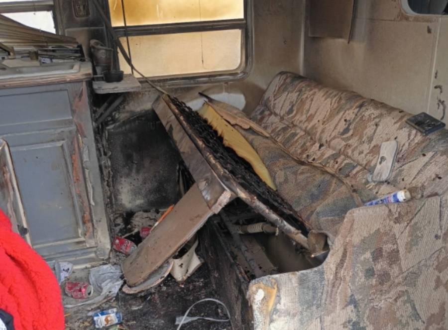Mother, daughter seek help after home destroyed by fire