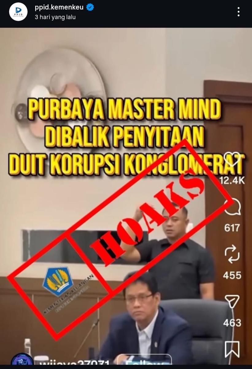 Purbaya, Otak Penyitaan Uang Korupsi?