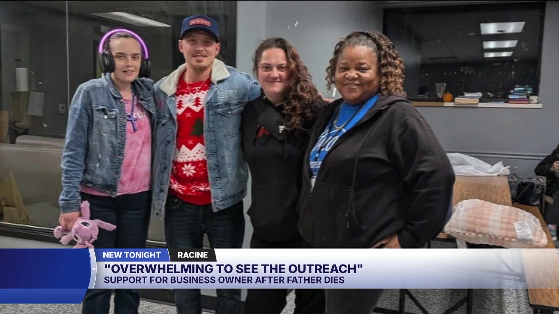 Racine business owner overwhelmed by community support after father's ...