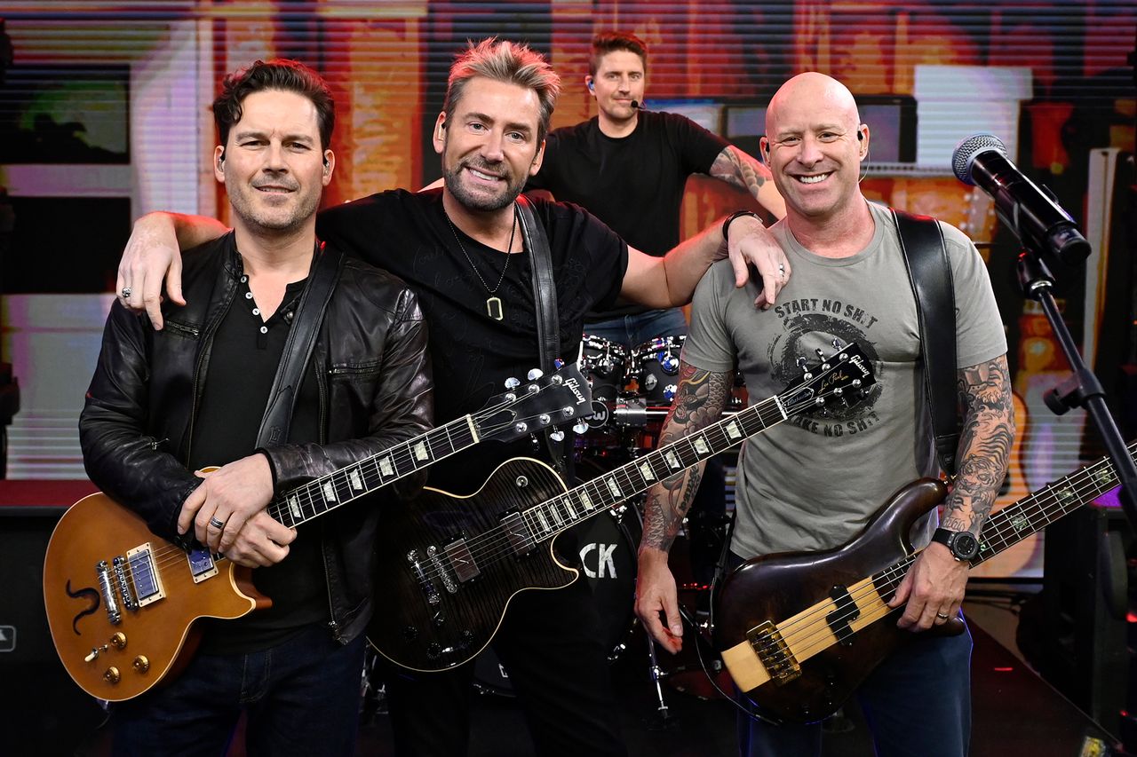 Paula Lobo/ABC vía Getty Nickelback en 'Good Morning America' en 2023