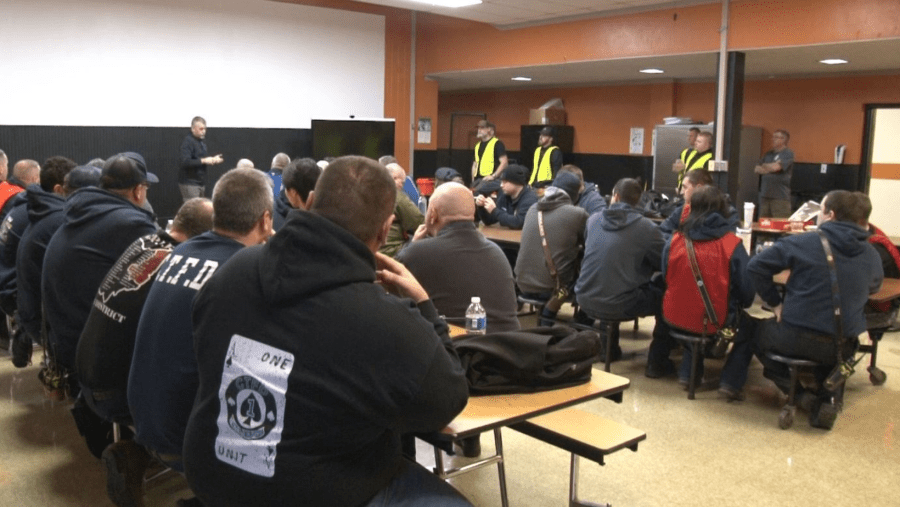 First responders train together during active shooter exercise