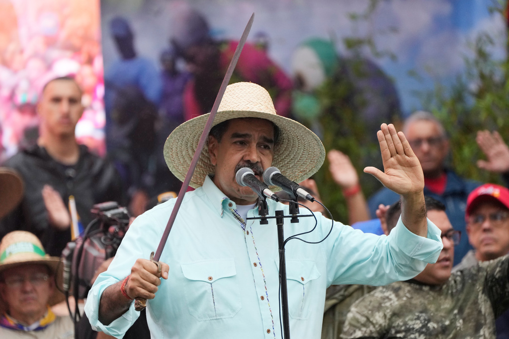 Venezuela Maduro Rally