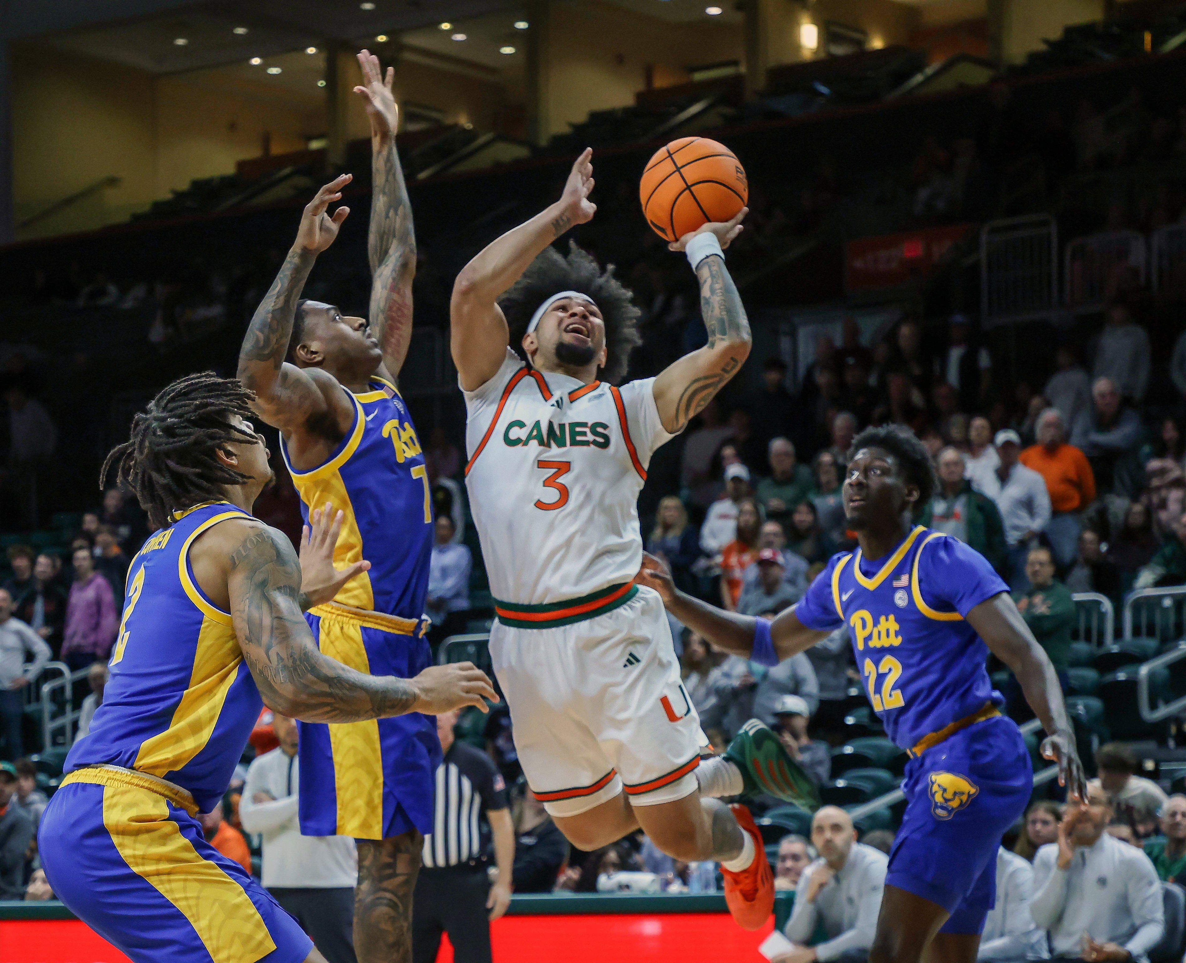Reneau, Donaldson spark comeback as Hurricanes rally to beat Pitt in ...