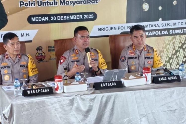 Polda Sumut Bongkar 1,6 Ton Sabu-Sabu Tahun 2025