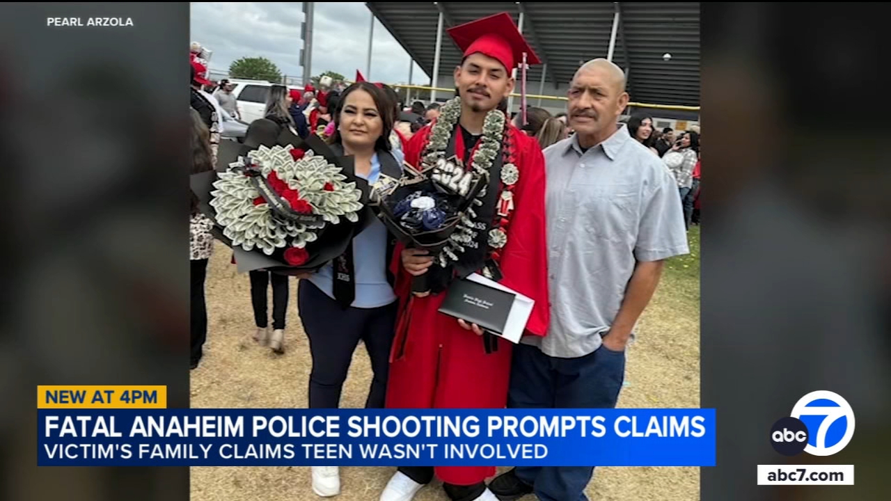 Family of teen shot and killed by Anaheim police files claims against city