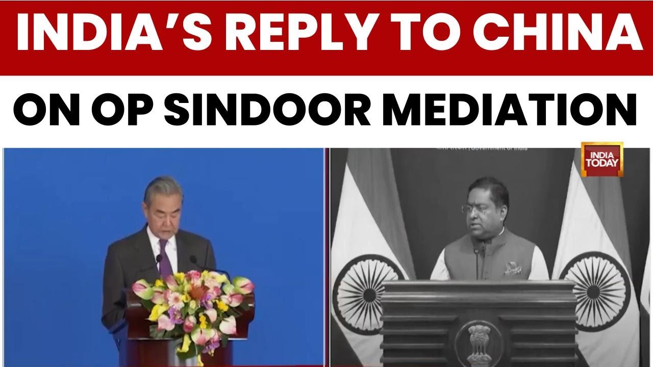 India rejects China's claim of mediating 'Operation Sindoor' conflict ...