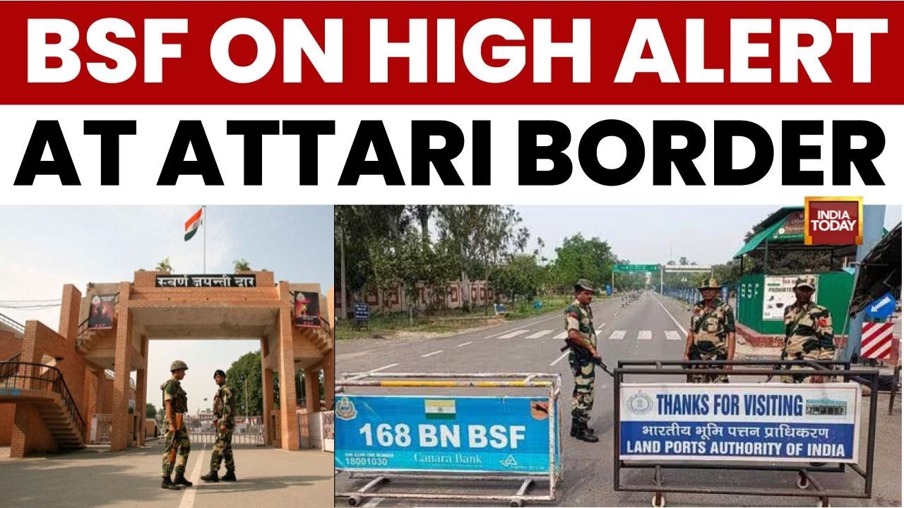 BSF on high alert at Attari-Wagah border amid dense fog and New Year ...