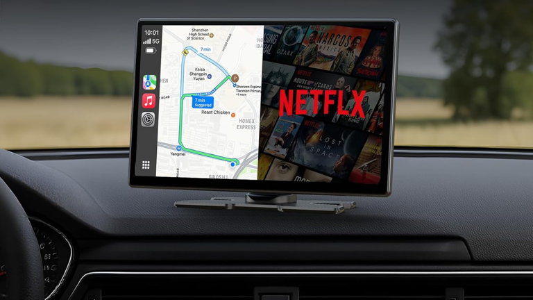 Transform your ride with this powerful 9-inch Android Auto screen