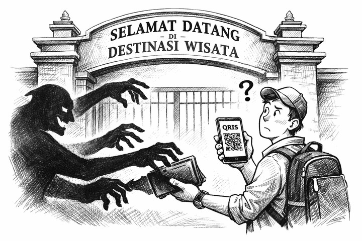 Kapan gerbang wisata jadi milik preman?
