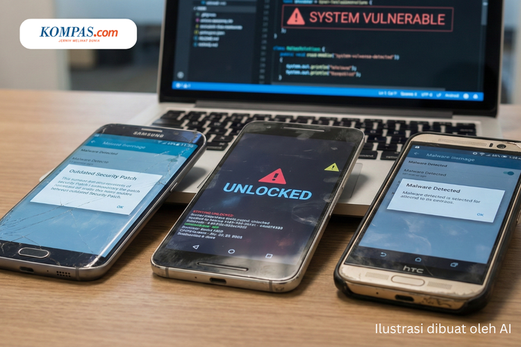 Waspadai 1,3 Miliar HP Android Rentan Diretas, Segera Perbarui Sistem Operasi