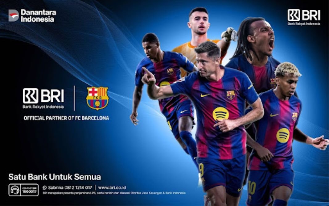 BRI bekerja sama dengan Barcelona, luncurkan kartu debit spesial