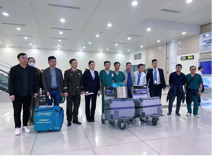 Ca ghép gan xuyên Việt trong ngày cuối cùng của năm 2025