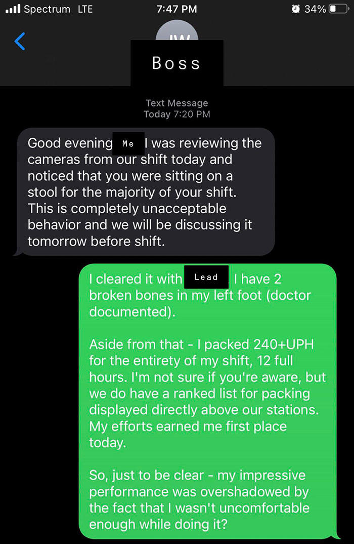 14 screenshots of people’s 'I quit' texts because 'screw that, I ...