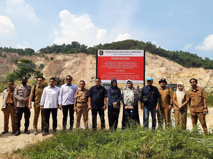 Selama 2025, Pemprov Lampung Tindak 20 Tambang Ilegal