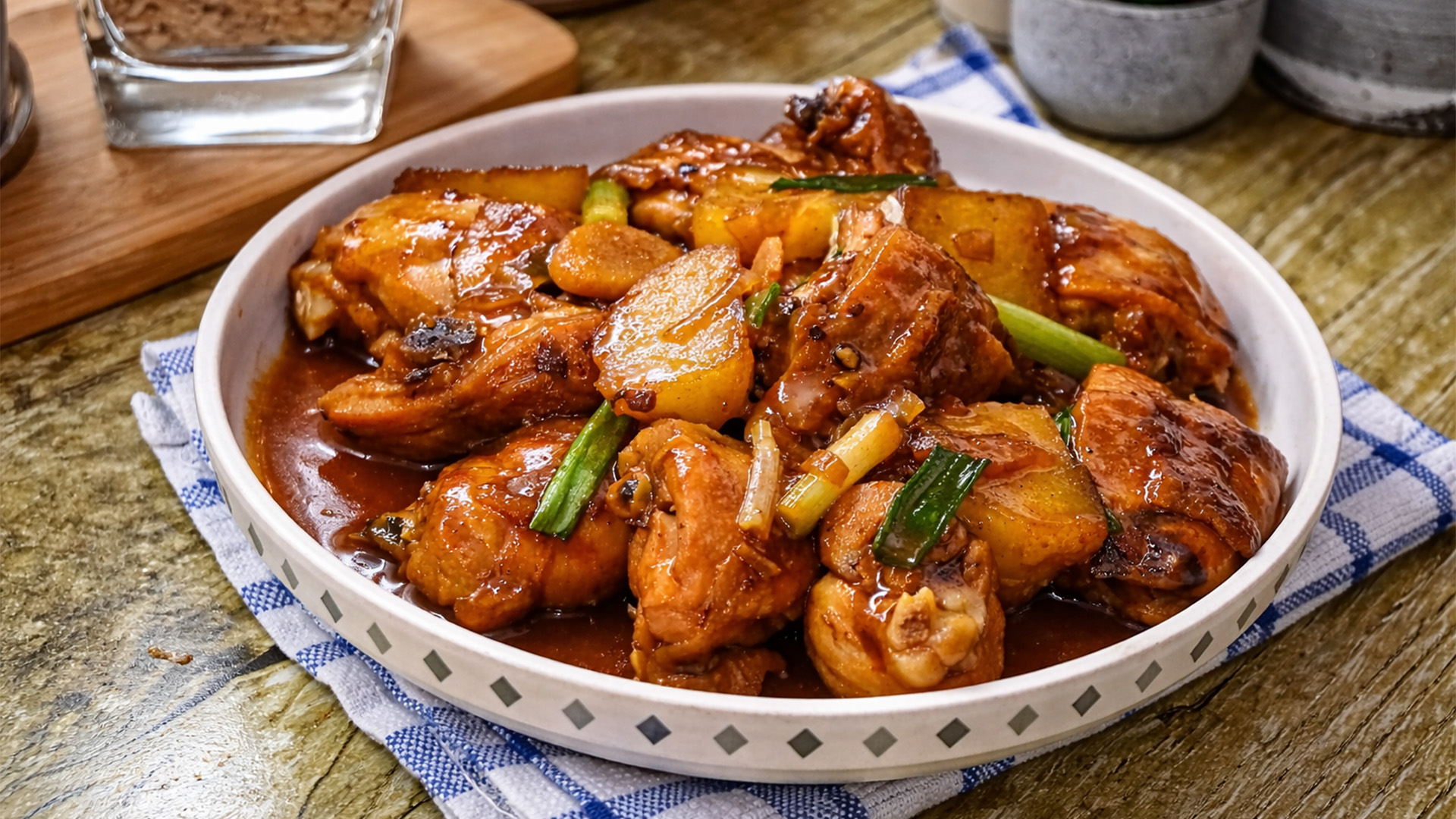 How to make budget friendly chicken and potato stew