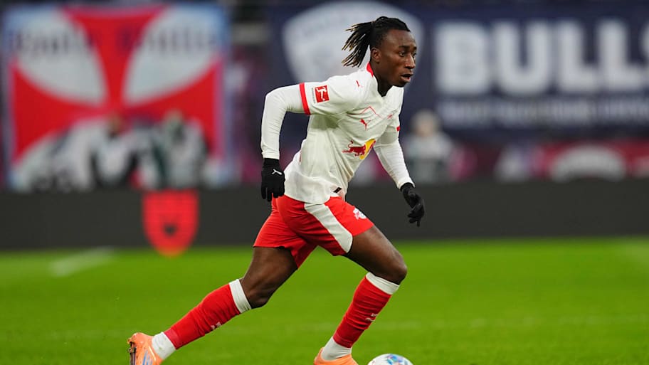 Yan Diomande is one of Europe’s most prolific dribblers. | Ulrik Pedersen/NurPhoto/Getty Images