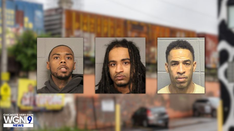 3 accused of burglarizing moving freight train in Englewood<br>