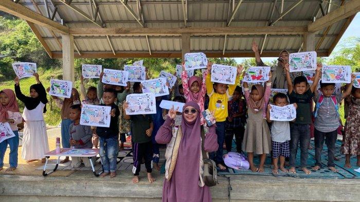 Umuslim Bireuen Bawa Literasi Digital STEM untuk Anak Korban Banjir
