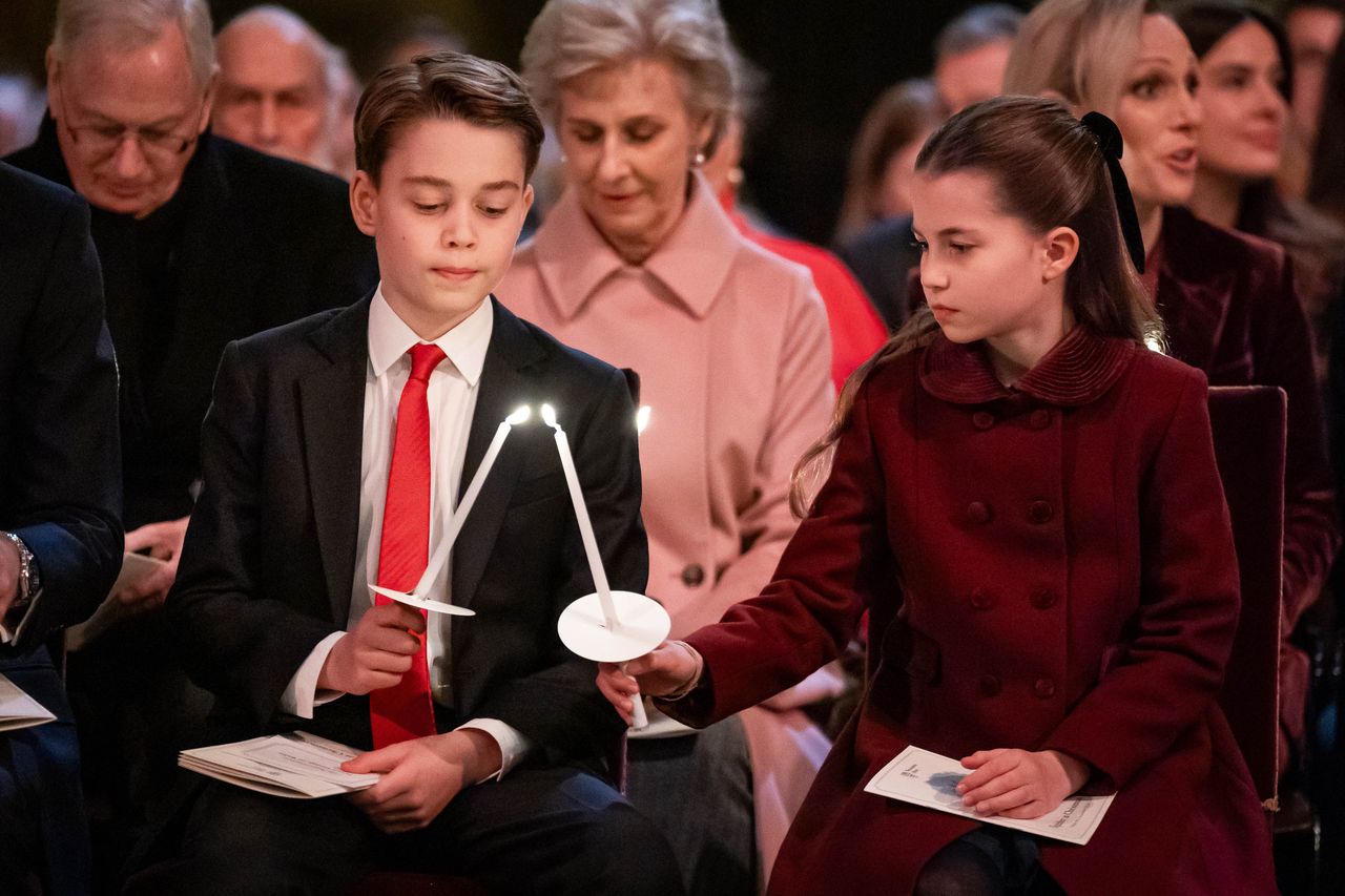 Princess Charlotte’s subtle gesture of reassurance for Prince George ...