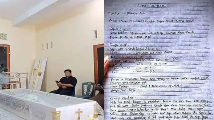 Tinta Mahasiswi Unima Akhiri Hidup di Indekos, Diduga Korban Pelecehan Dosen