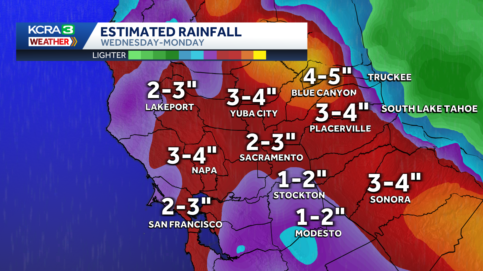 Northern California forecast: Timeline for rain and snow through the ...