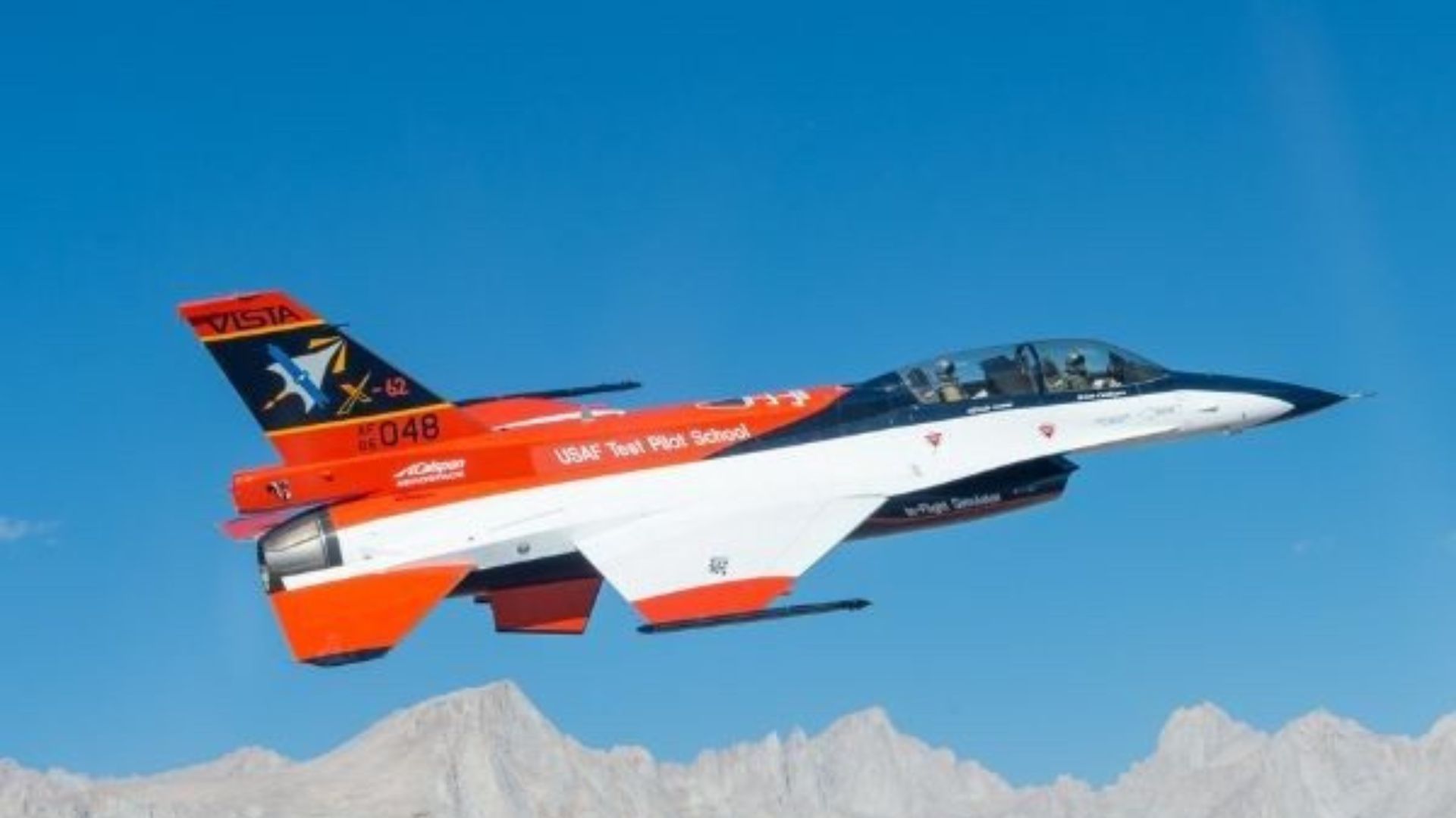 X-62A VISTA: World’s only self-flying F-16 advances path to autonomous ...