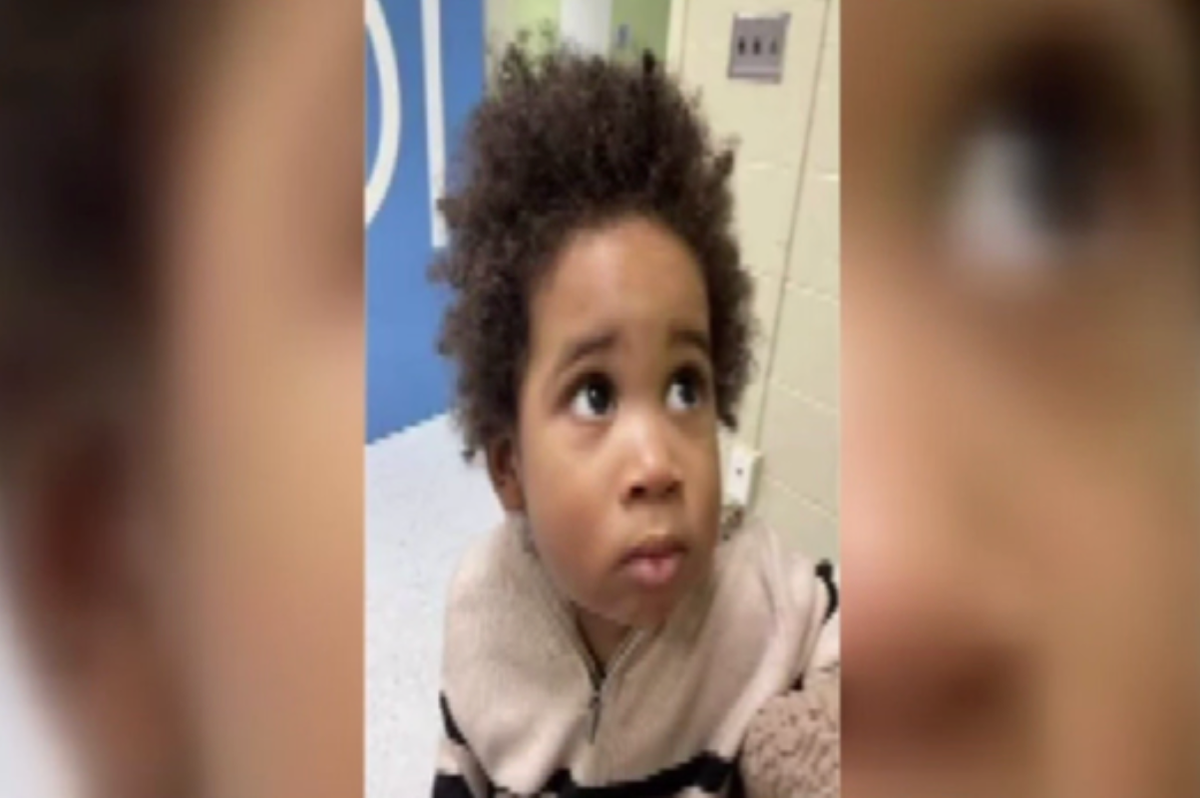 Cops trying to identify toddler left behind by car thief suspect