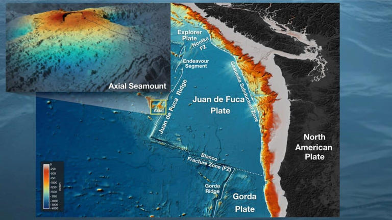 An underwater volcano off Oregon didn’t erupt in 2025: Scientists are ...