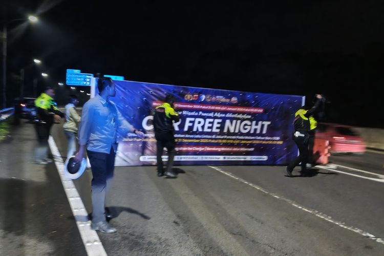 Akses Tol Jagorawi ditutup mulai pukul 19.00 WIB