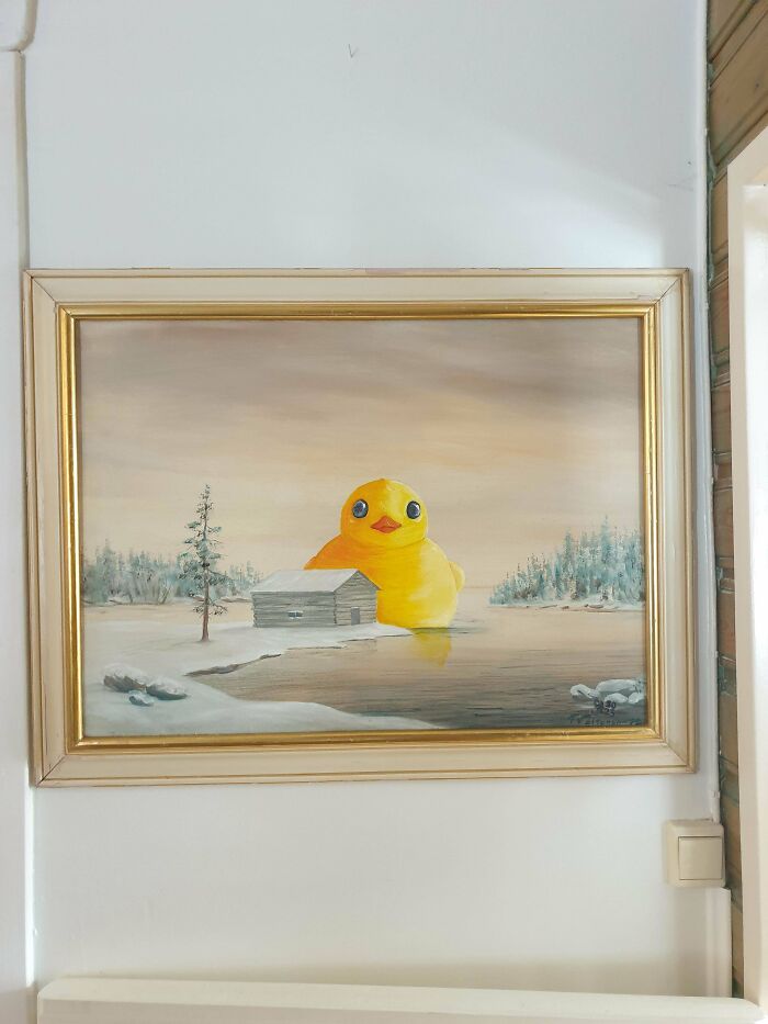 71 Of The Best ‘Repaintings’ Done By People On Old Thrifted Artworks (New Pics)