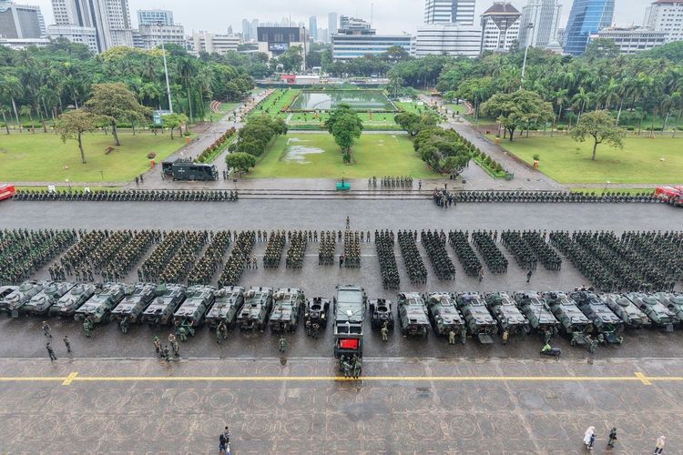 TNI Turunkan 5 Ribu Prajurit Bantu Polri Amankan Tahun Baru di Jakarta
