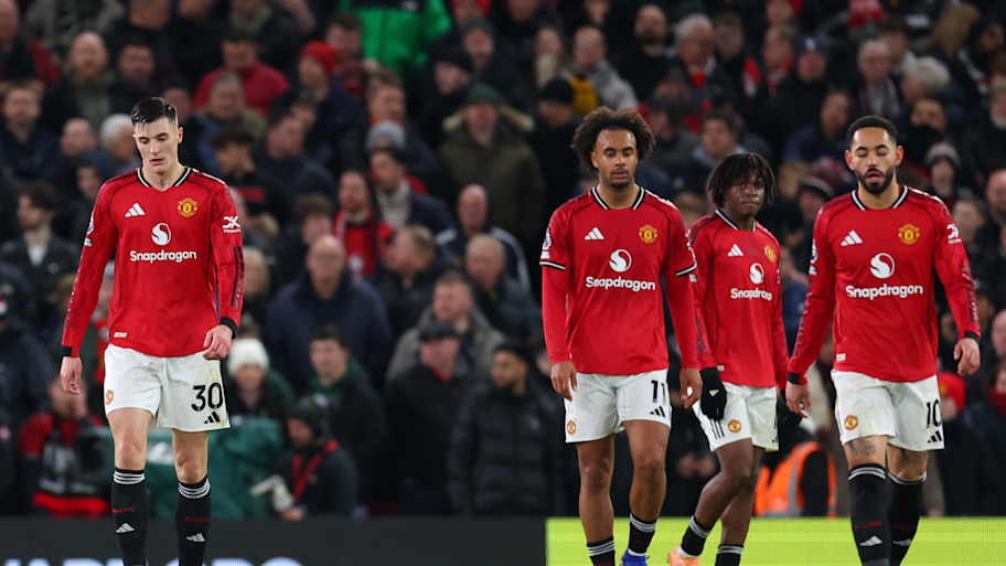 A bitterly disappointing result for United. | Molly Darlington/Copa/Getty Images