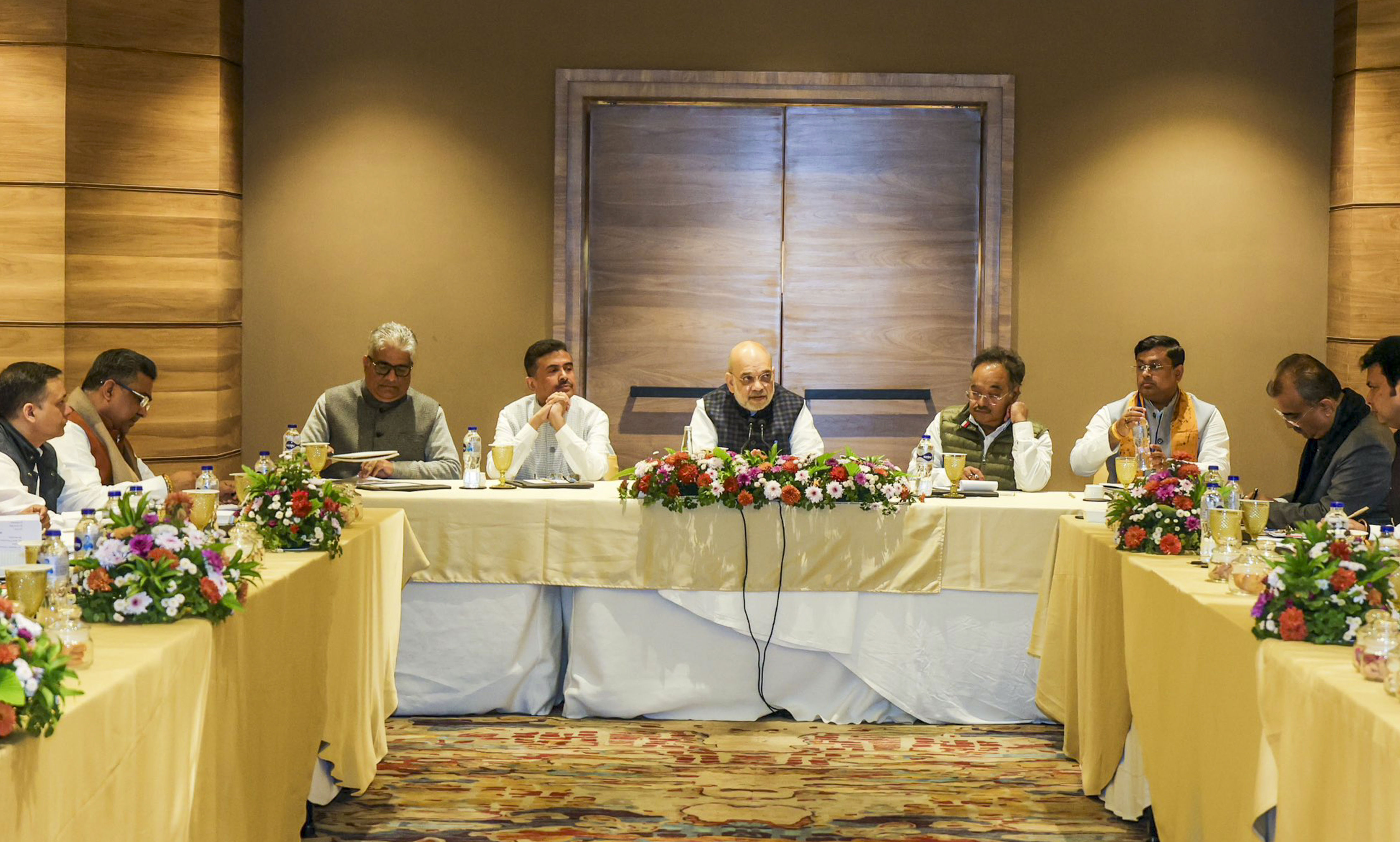 Amit Shah charts BJP's 2026 poll plan, asks MPs, MLAs to spend 4 days ...