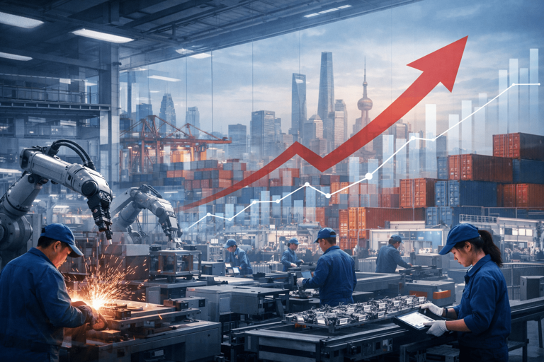 China factory activity expands in December, first increase since March