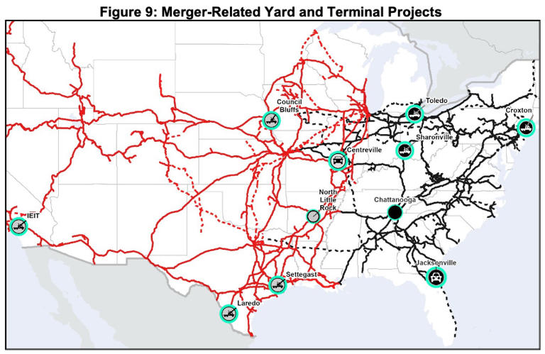 Union Pacific and Norfolk Southern outline yard and terminal expansion ...