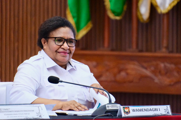Wamendagri Ribka Nilai Kinerja 6 Provinsi di Papua