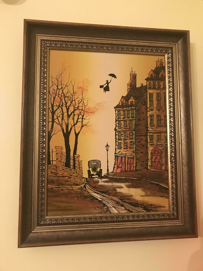 71 Of The Best ‘Repaintings’ Done By People On Old Thrifted Artworks (New Pics)