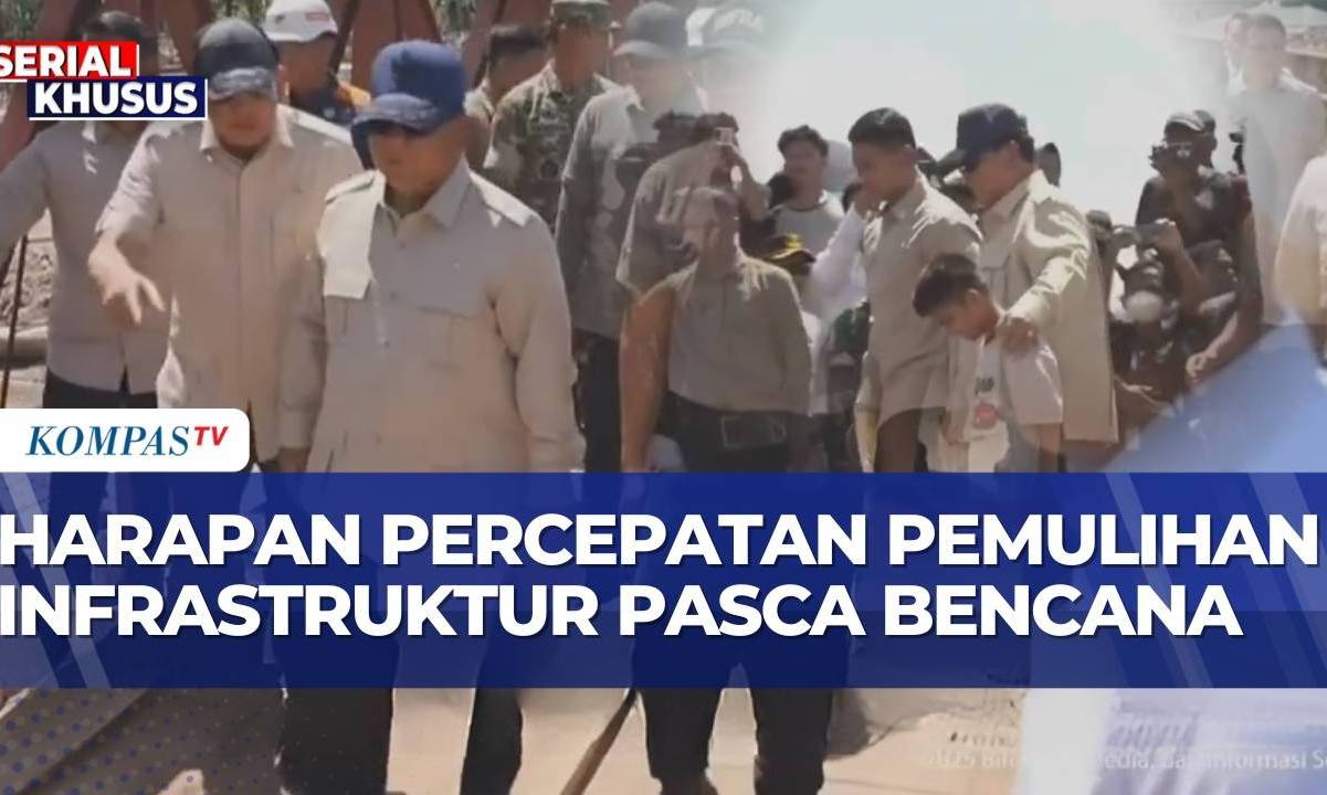 [LANGSUNG] Kunjungan Prabowo di Tapsel Beri Harapan Pemulihan Infrastruktur Pasca Bencana