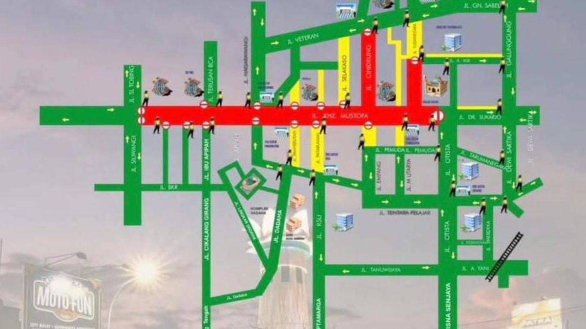 Hari Tanpa Kendaraan di Tasikmalaya, Pejalan Kaki Jadi Utama