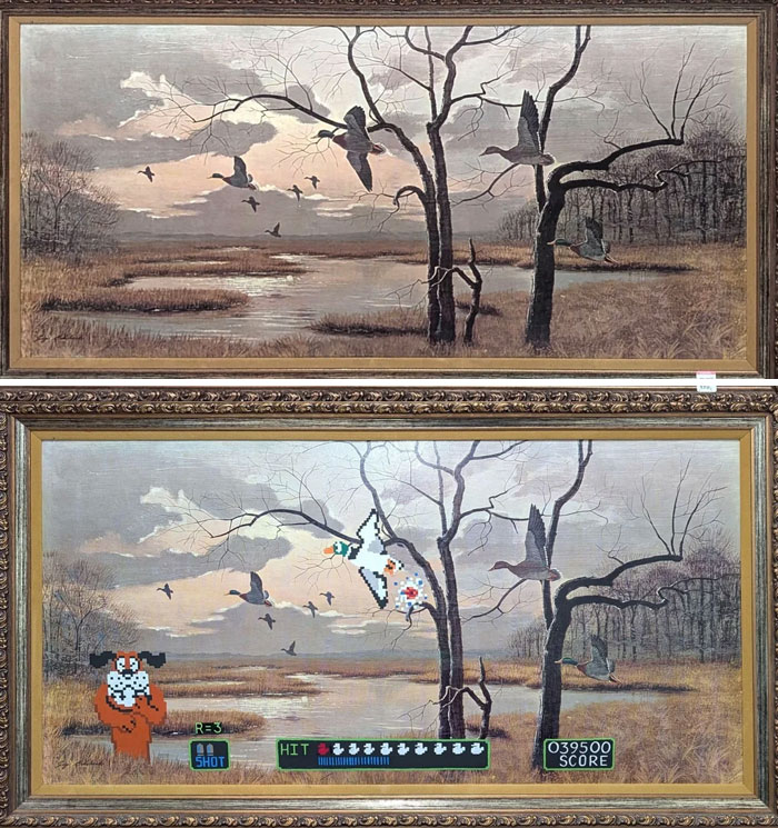 71 Of The Best ‘Repaintings’ Done By People On Old Thrifted Artworks (New Pics)