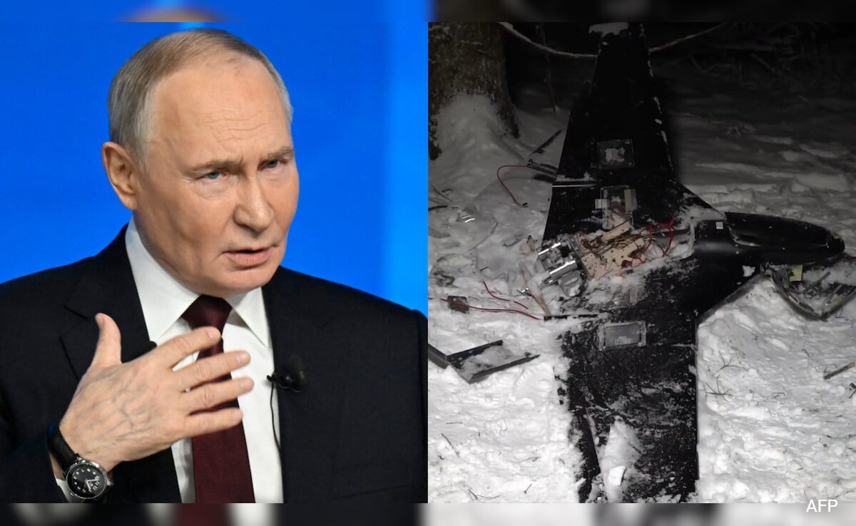 Russia releases video of drone it claims was used to attack Putin's home